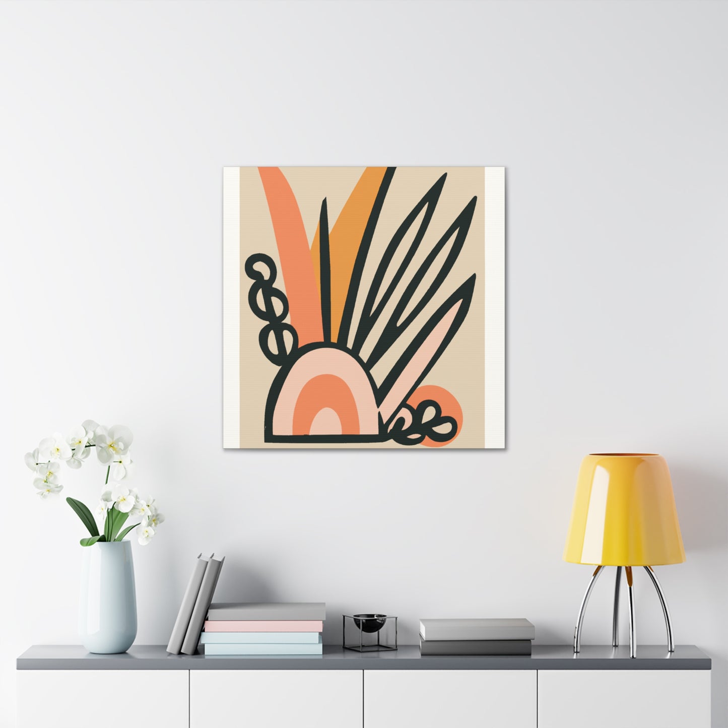 Peregrine Duckling. - Midcentury Canvas