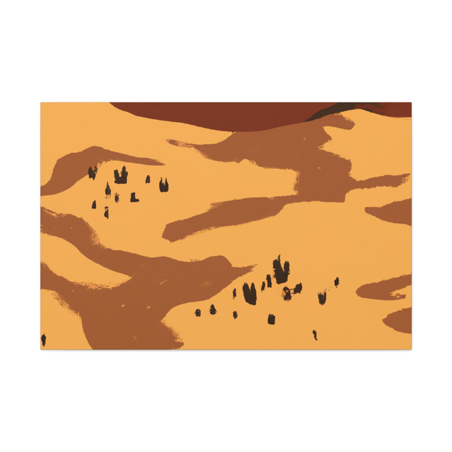 Scorching Sands - Landscape - Canvas