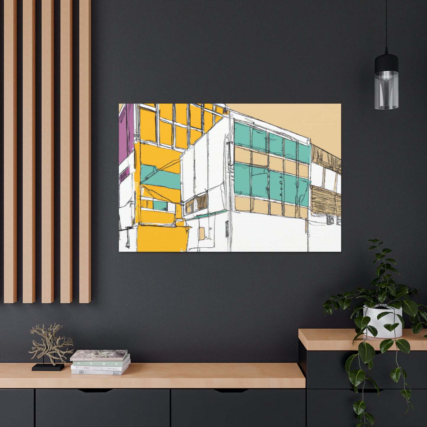 Sunny Day - Canvas - Architectural