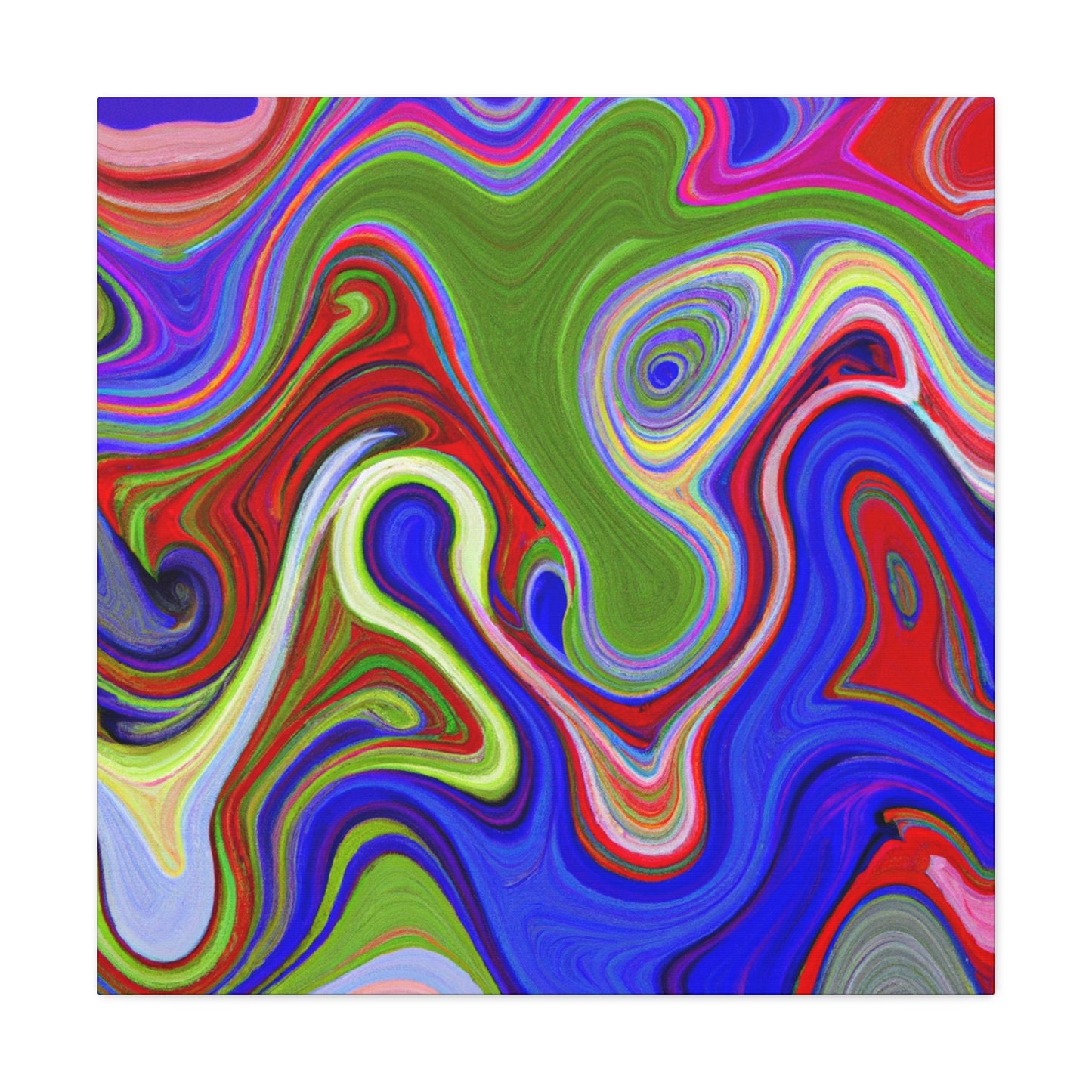 Spiral Seas - Abstract - Canvas