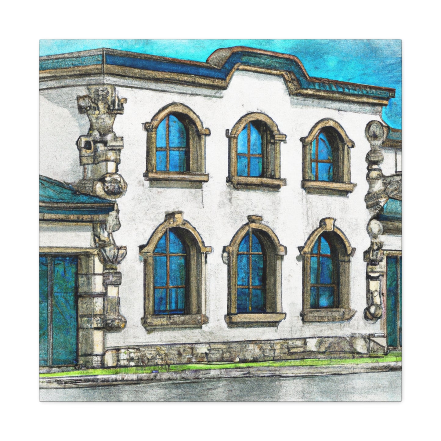 Aphra Ormely - Canvas - Architectural