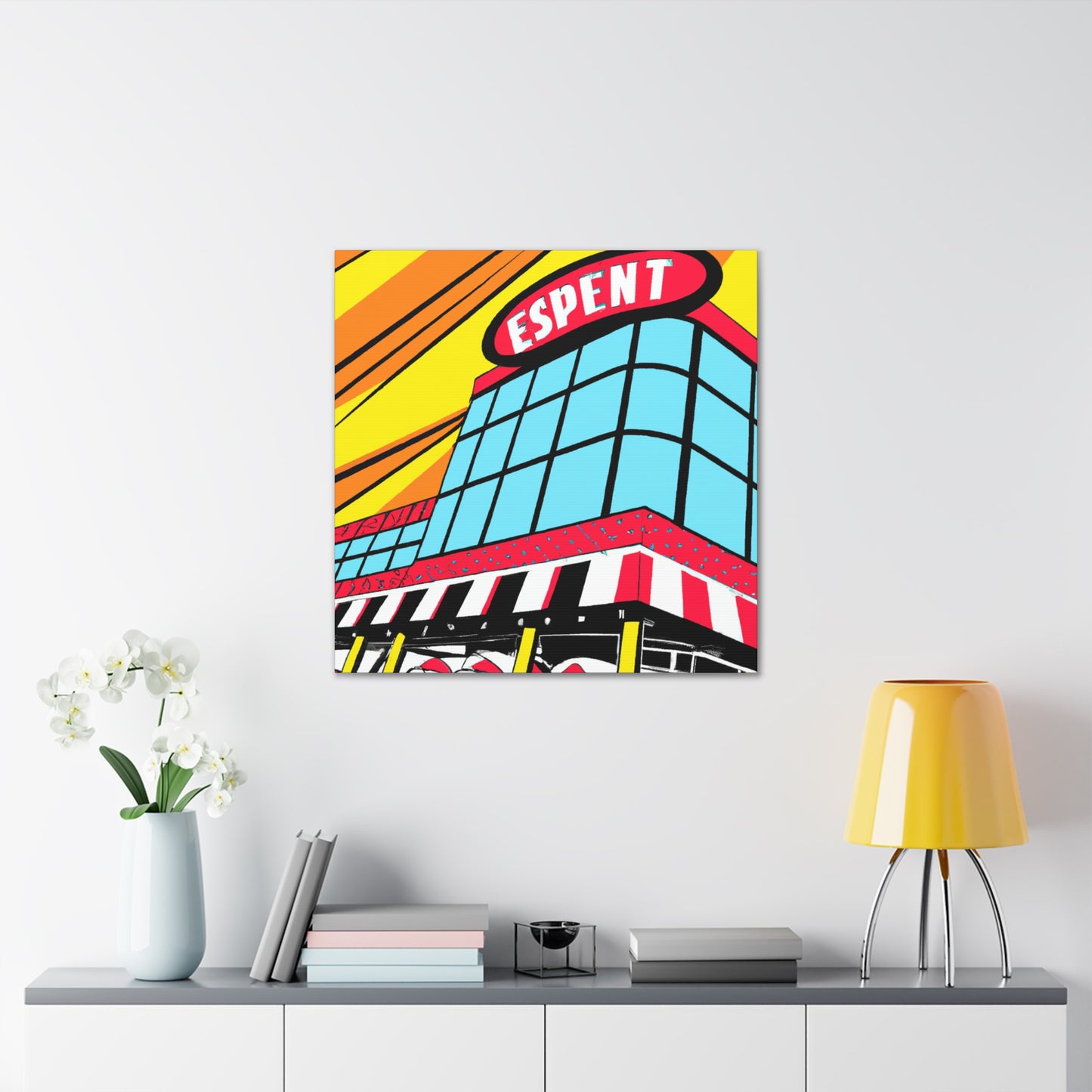 'Twist & Record Studio' - Canvas - Pop Art