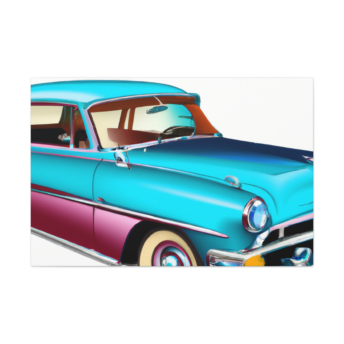 Jalopy- Automobile - Canvas