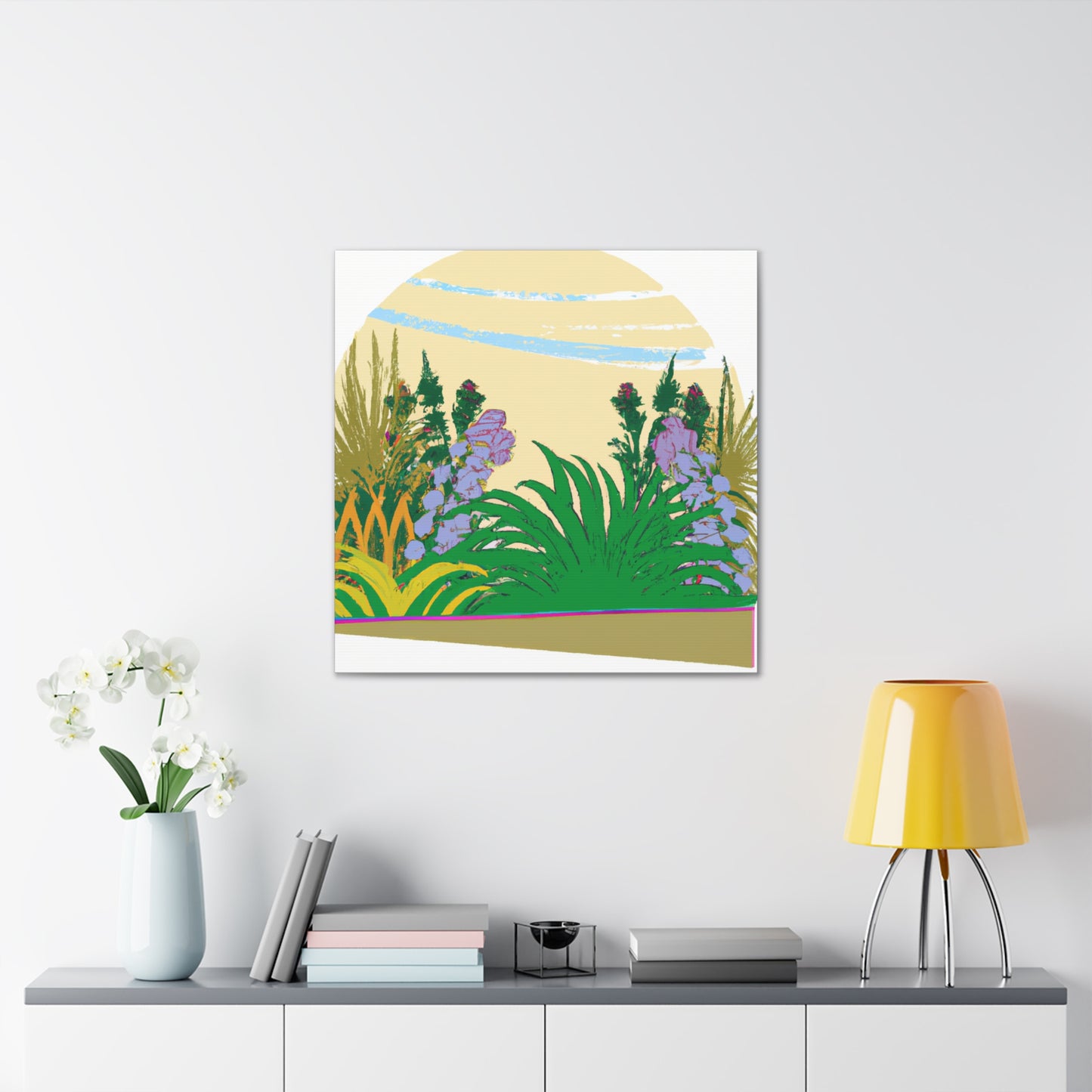 Vineyard Vista-Landscape - Canvas