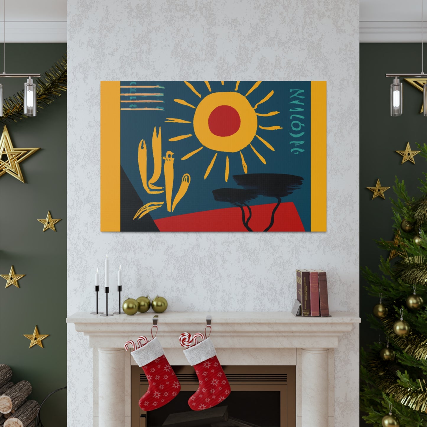 Sandyfeather - Midcentury Canvas