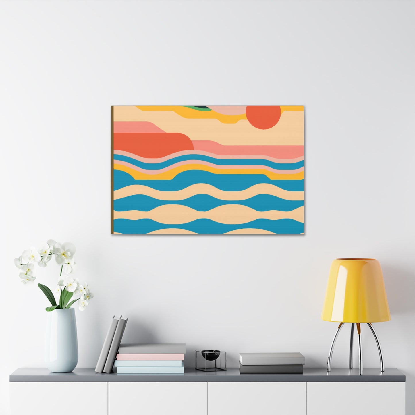 Cool Me Off - Midcentury Canvas