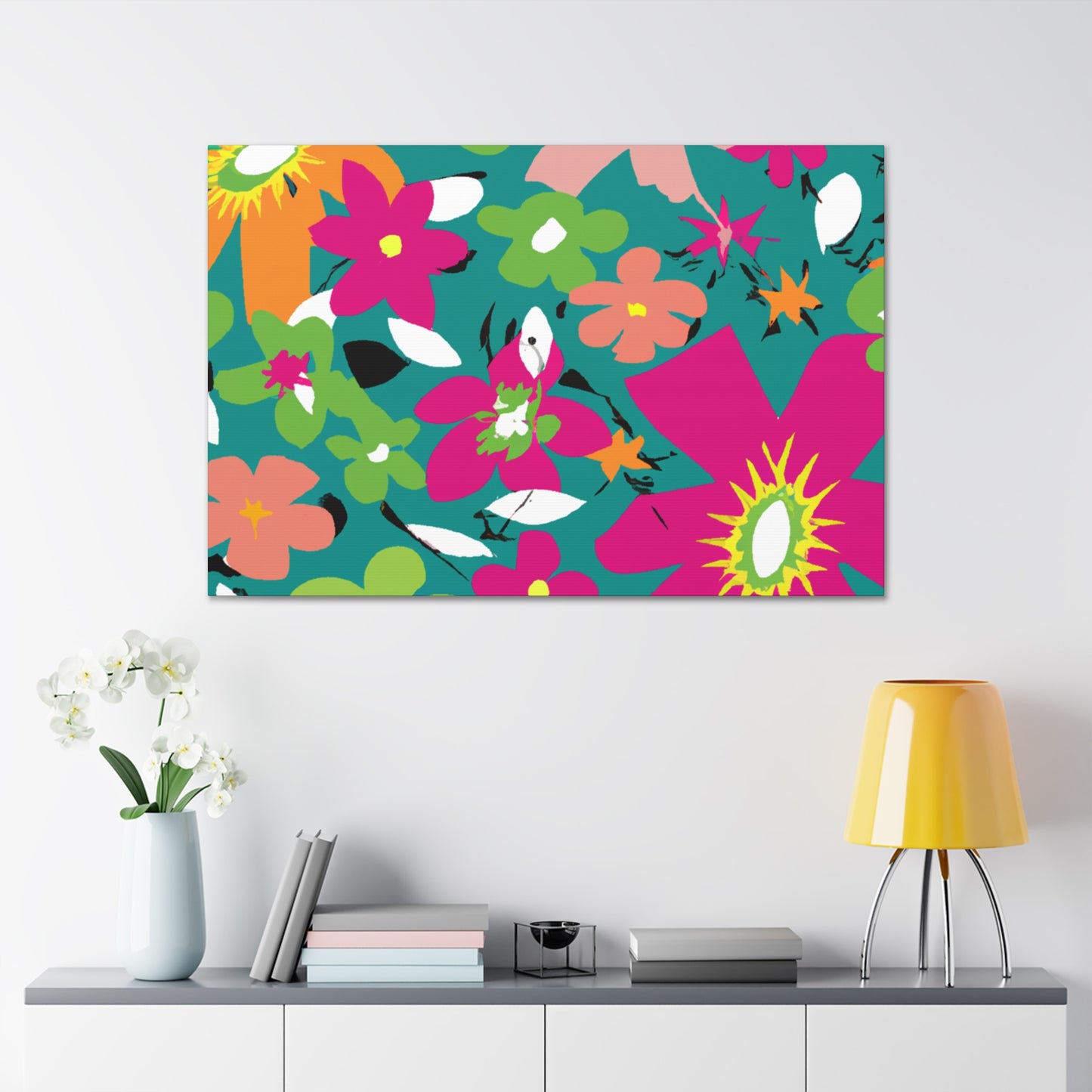 Chrysanthema - Floral - Canvas