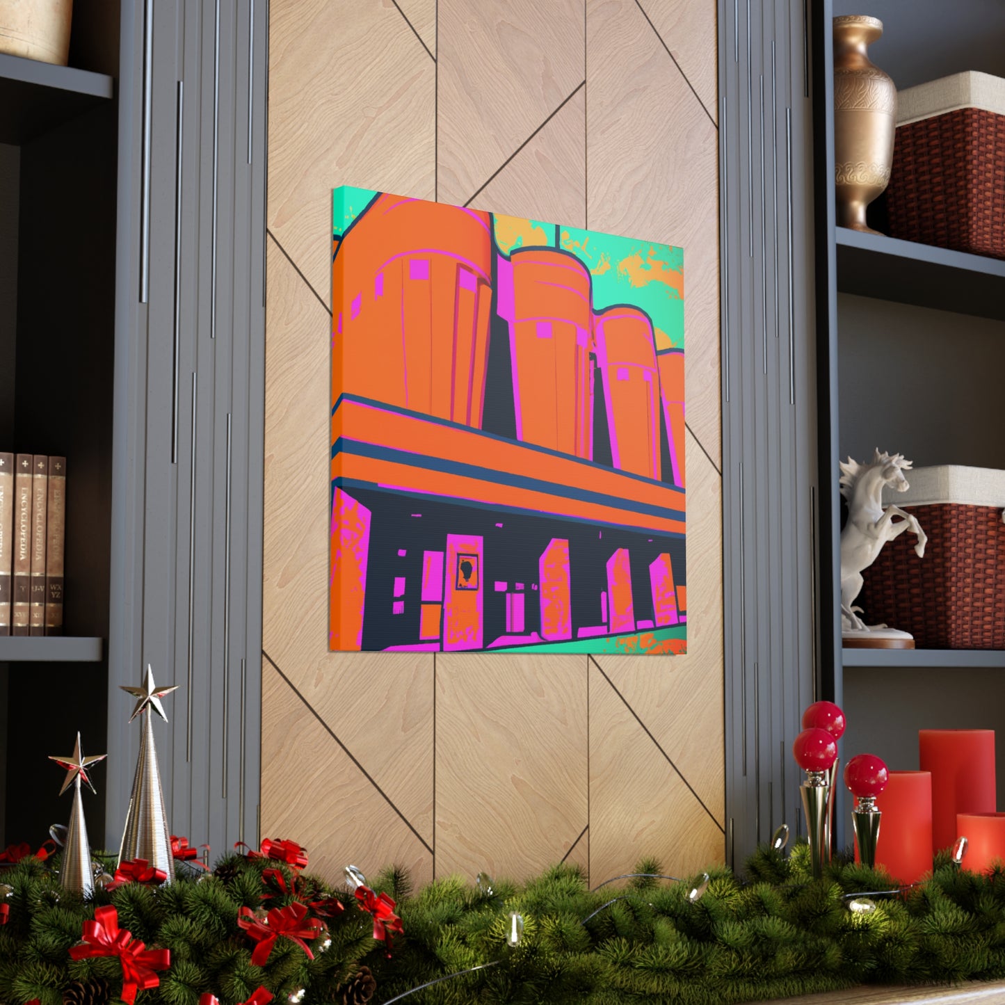 Fantasia's Orange Fifties! - Canvas - Pop Art