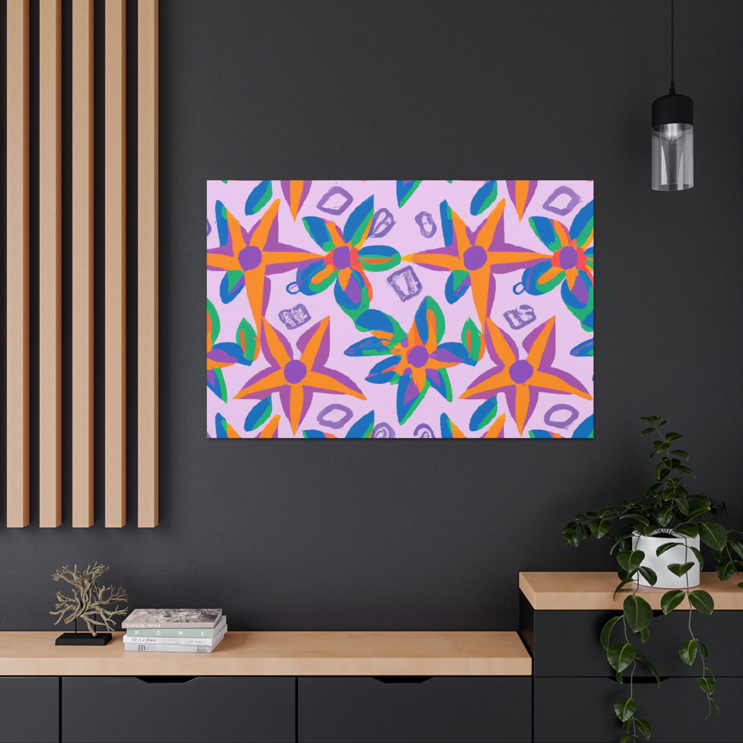 Floral Fusions - Floral Canvas