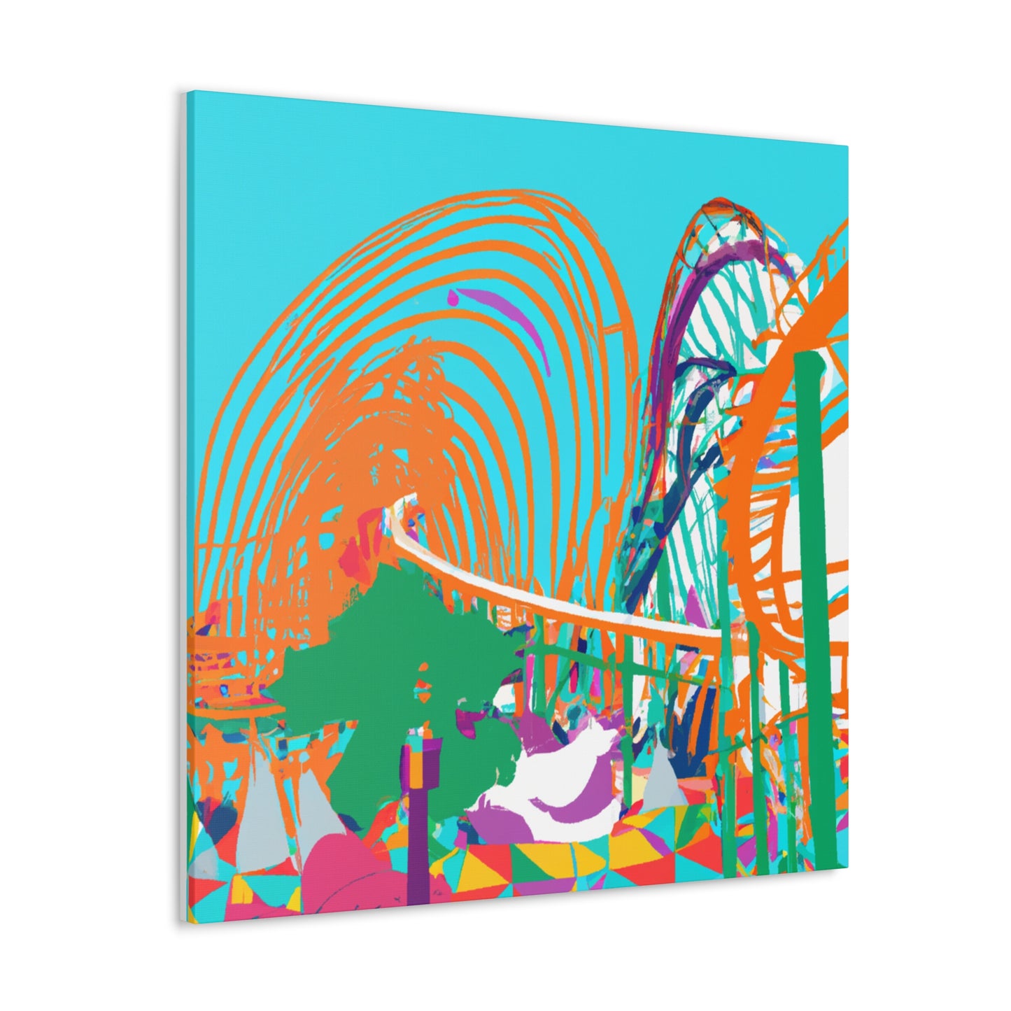 Carousel Kingdom - Amusement - Canvas