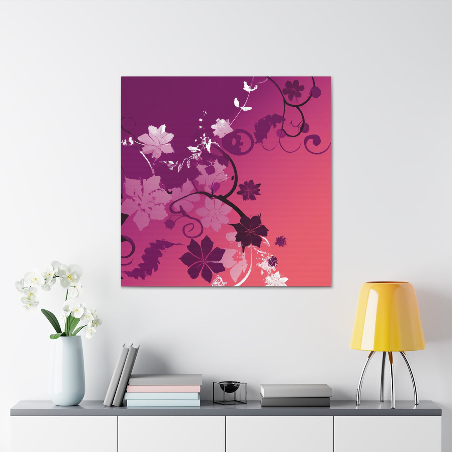 Lilacena - Floral - Canvas