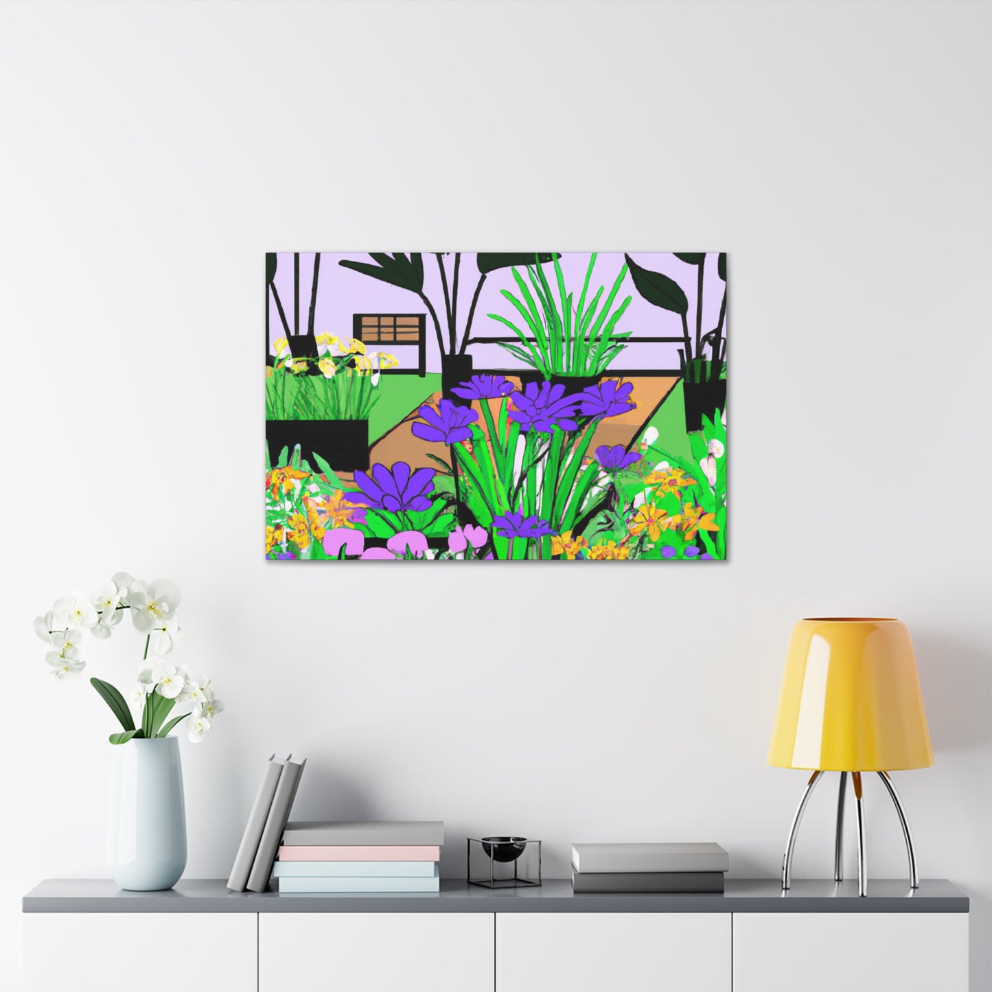 Gardenswept - Landscape - Canvas