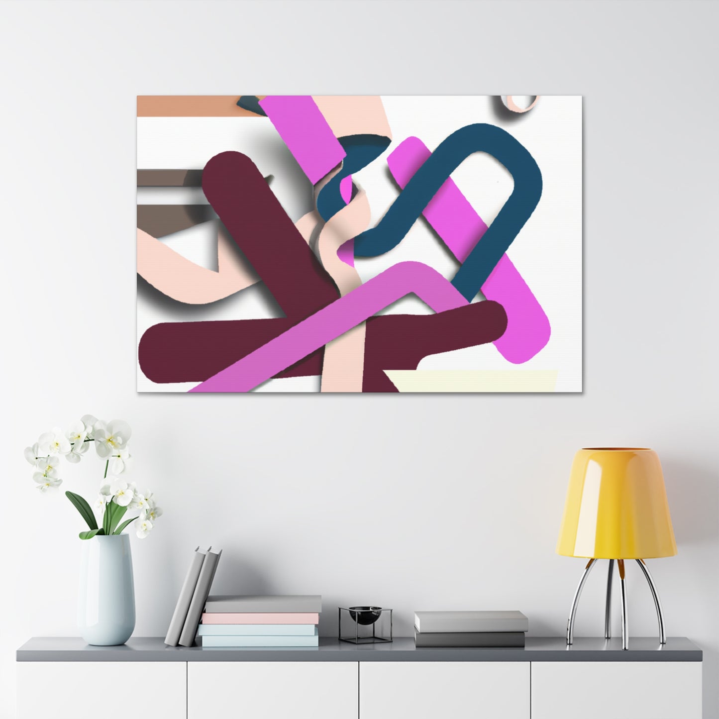 Unpeaceful Calm - Minimalism - Canvas