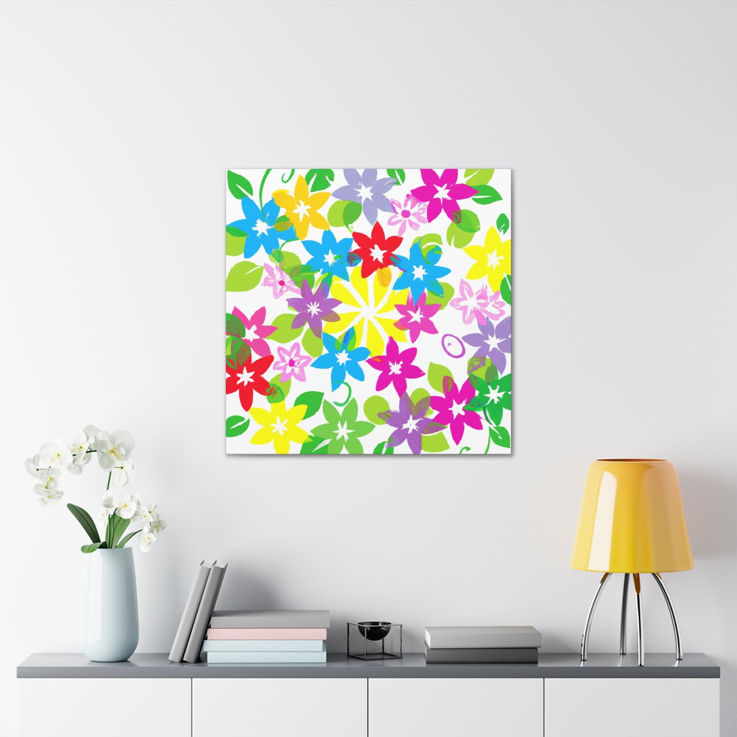 Blossom Palette - Floral - Canvas