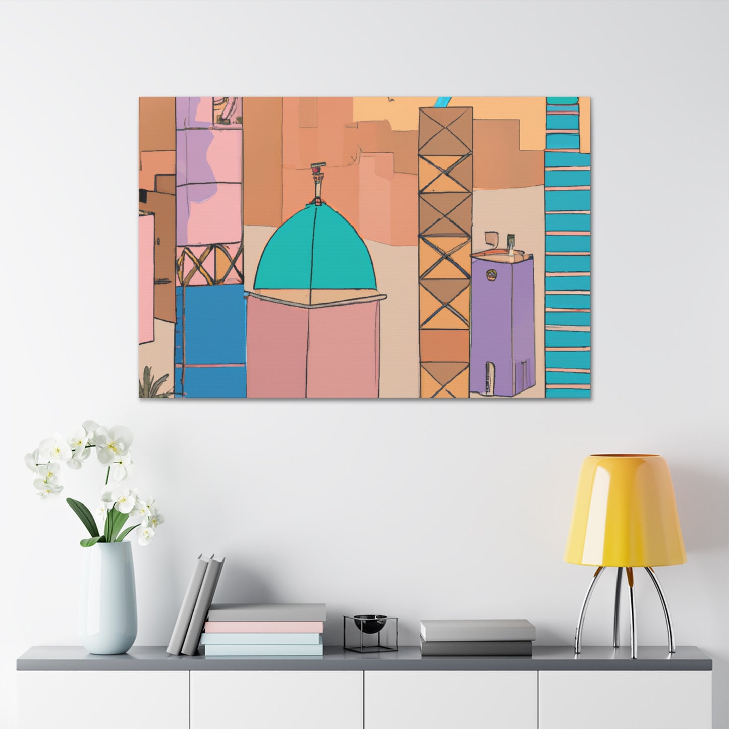 Hamsar - Middle East - Canvas