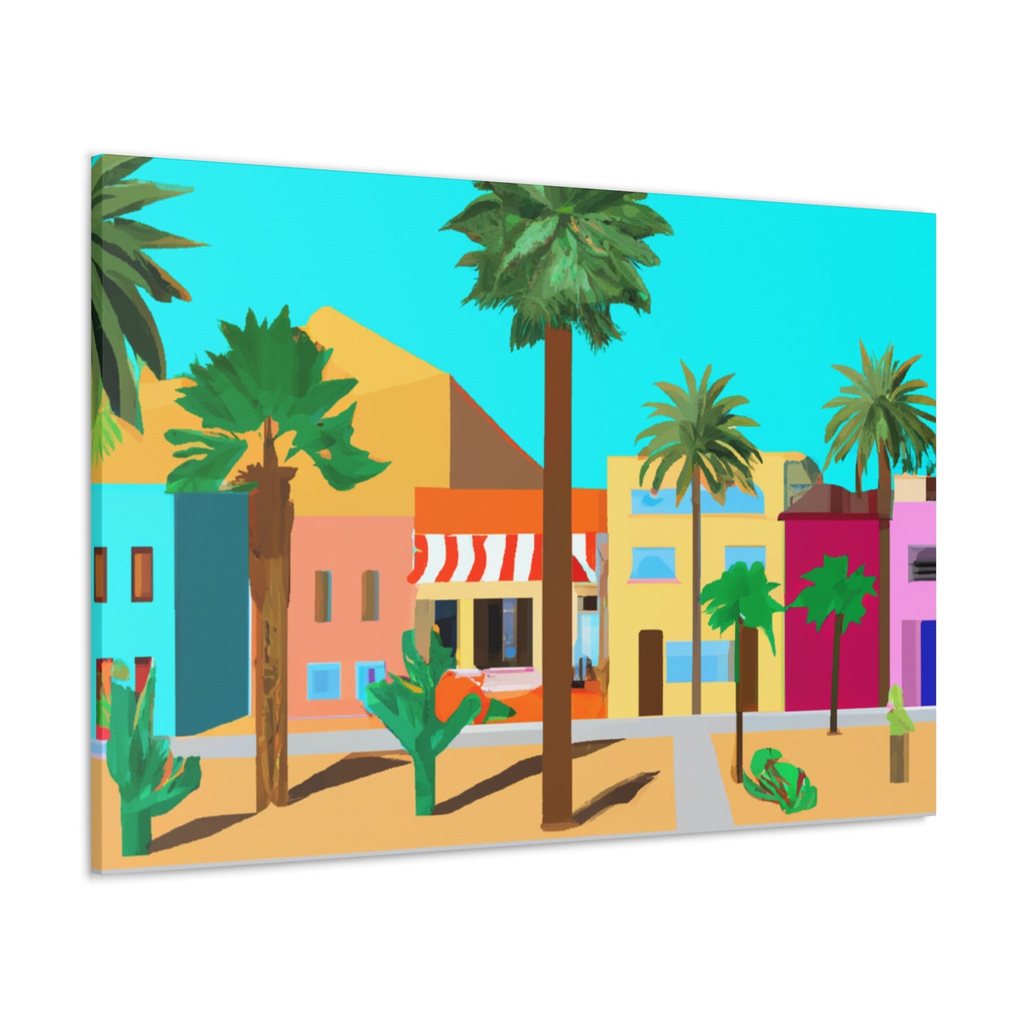 Desert Shadow - Architectural - Canvas
