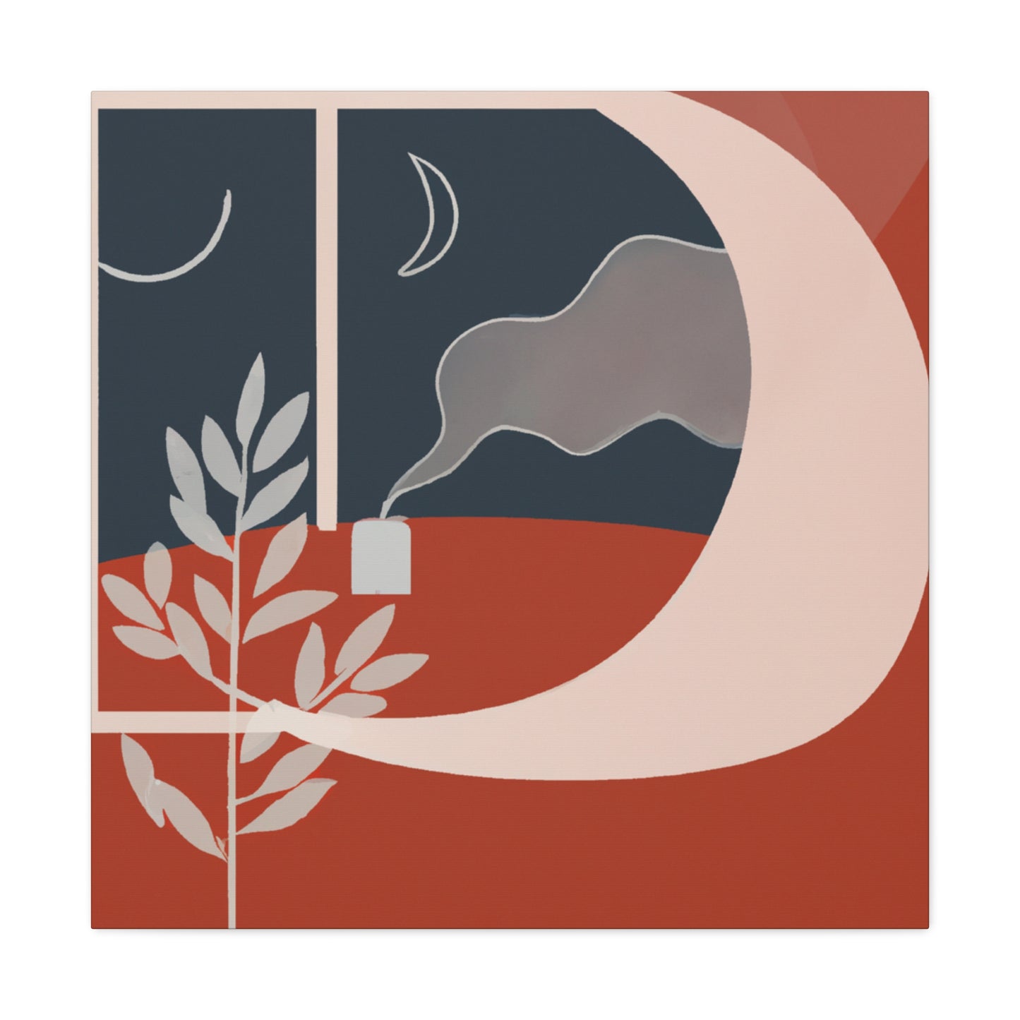 Expanse- Midcentury - Canvas