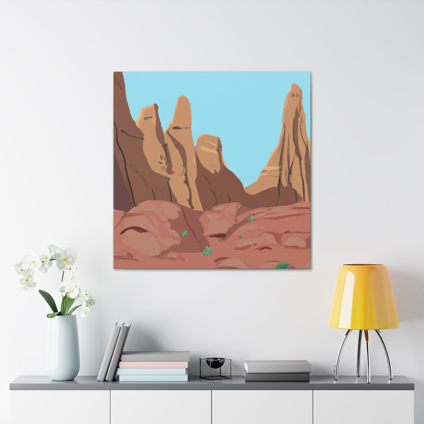Sandscape - Landscape - Canvas