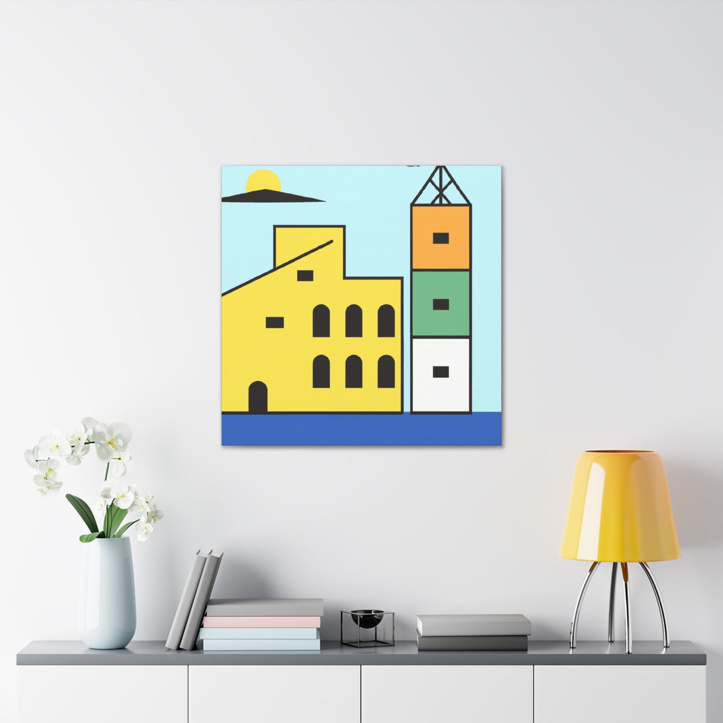 Threads of Purity - Minimalism - Canvas