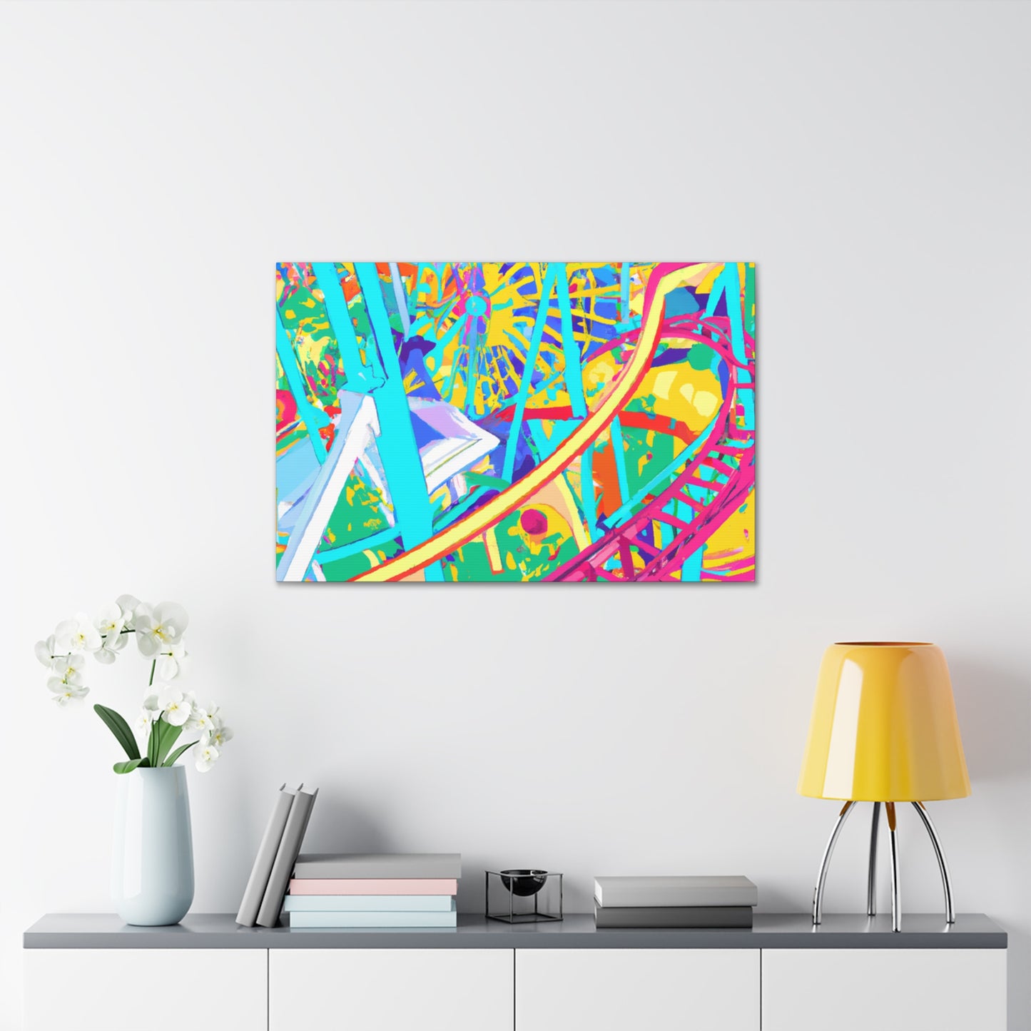 CrazyVille - Amusement - Canvas