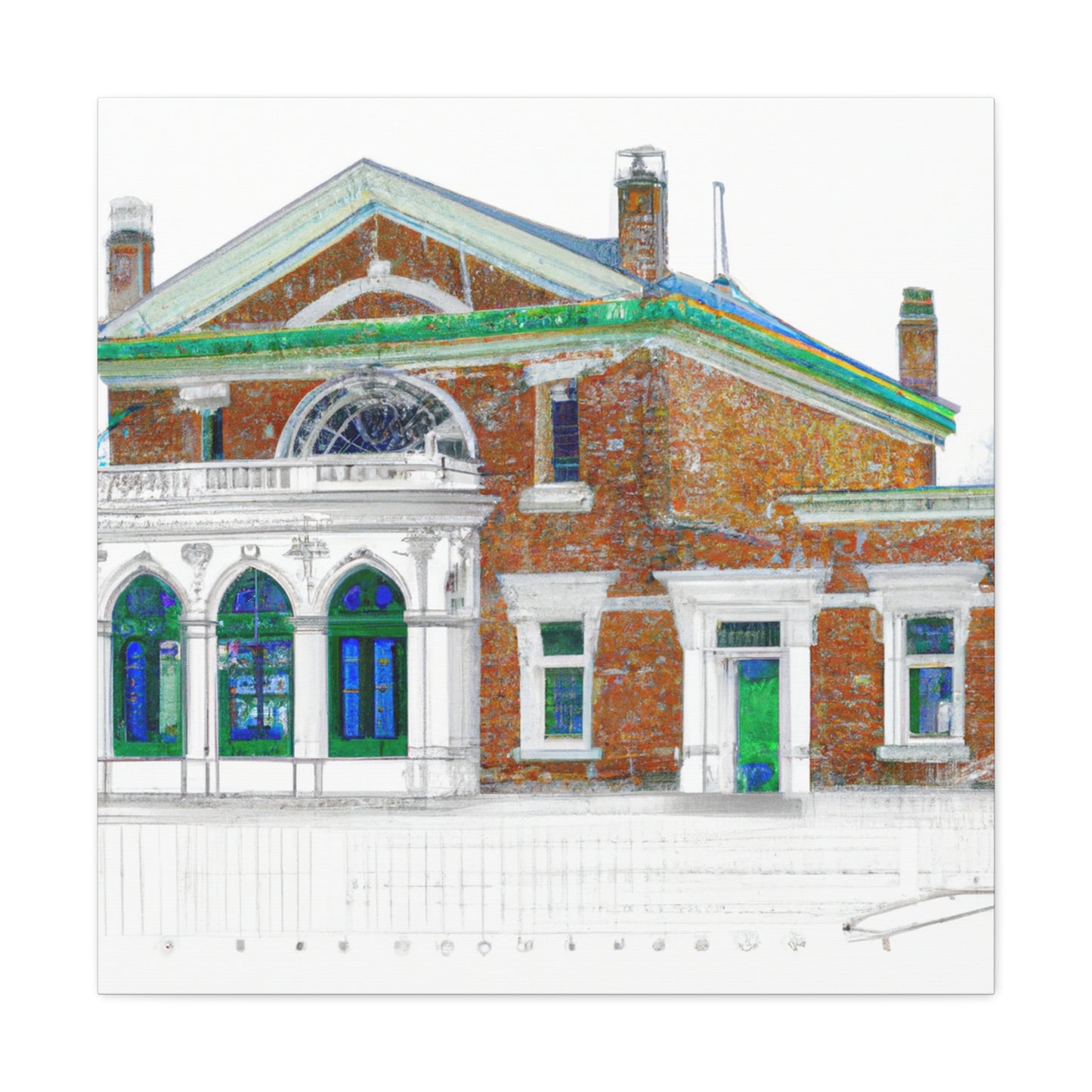 Adelbrecht van Sunderhorn - Architectural Canvas