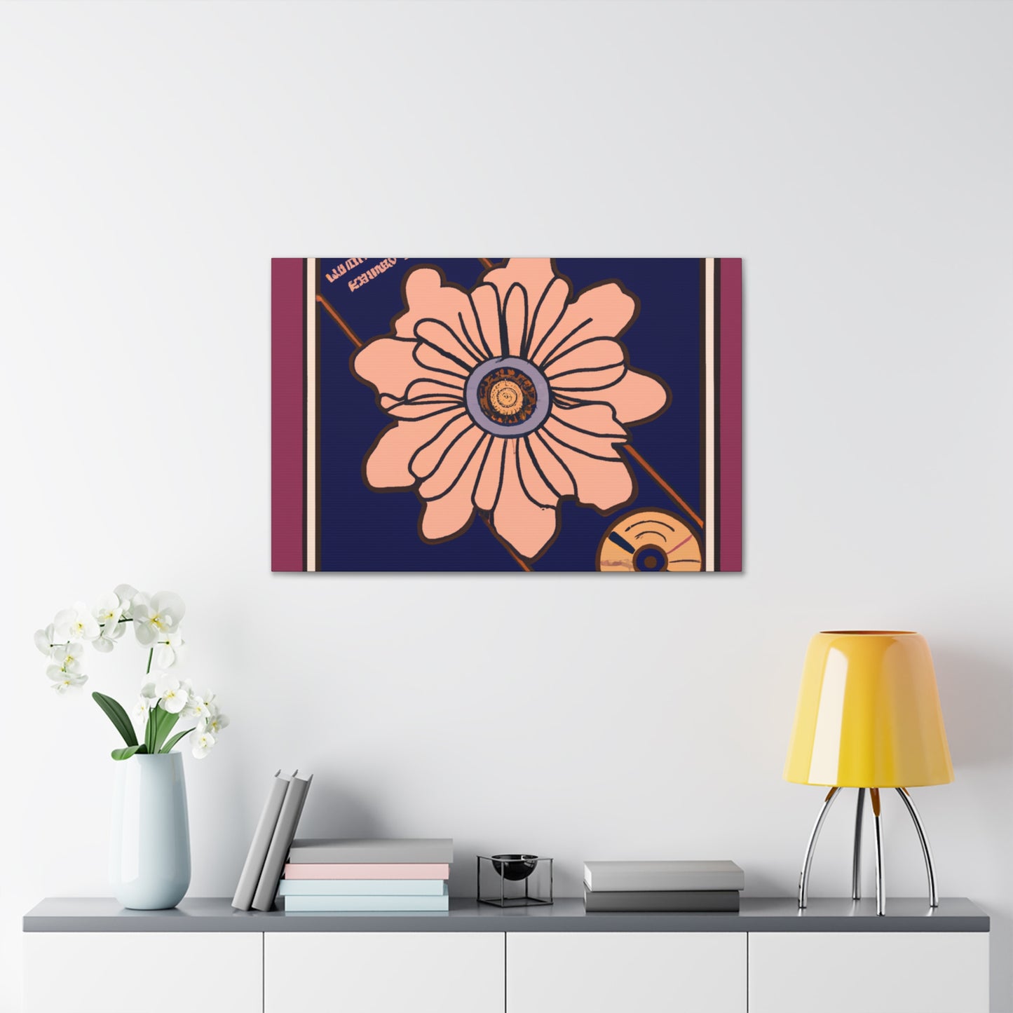 Smiling Bandicoot. - Floral Canvas