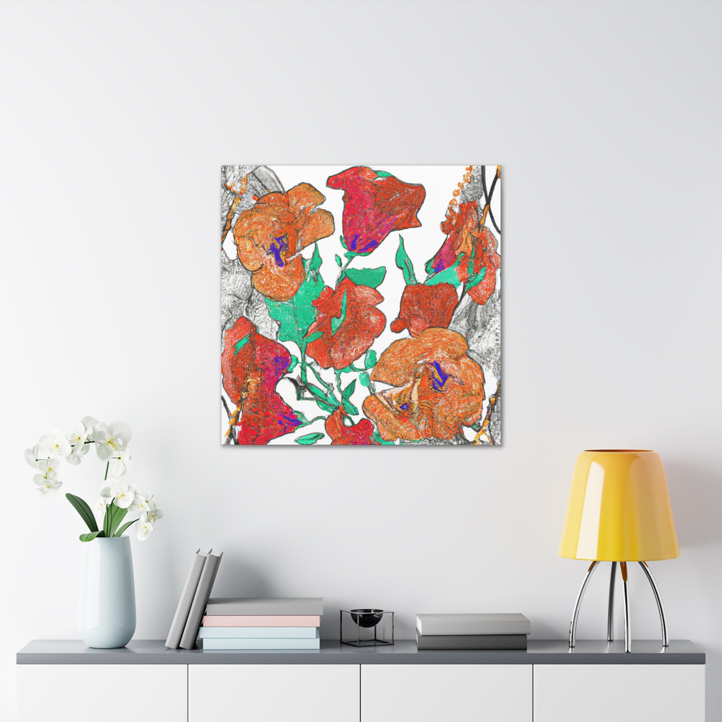 Loverenda - Floral - Canvas