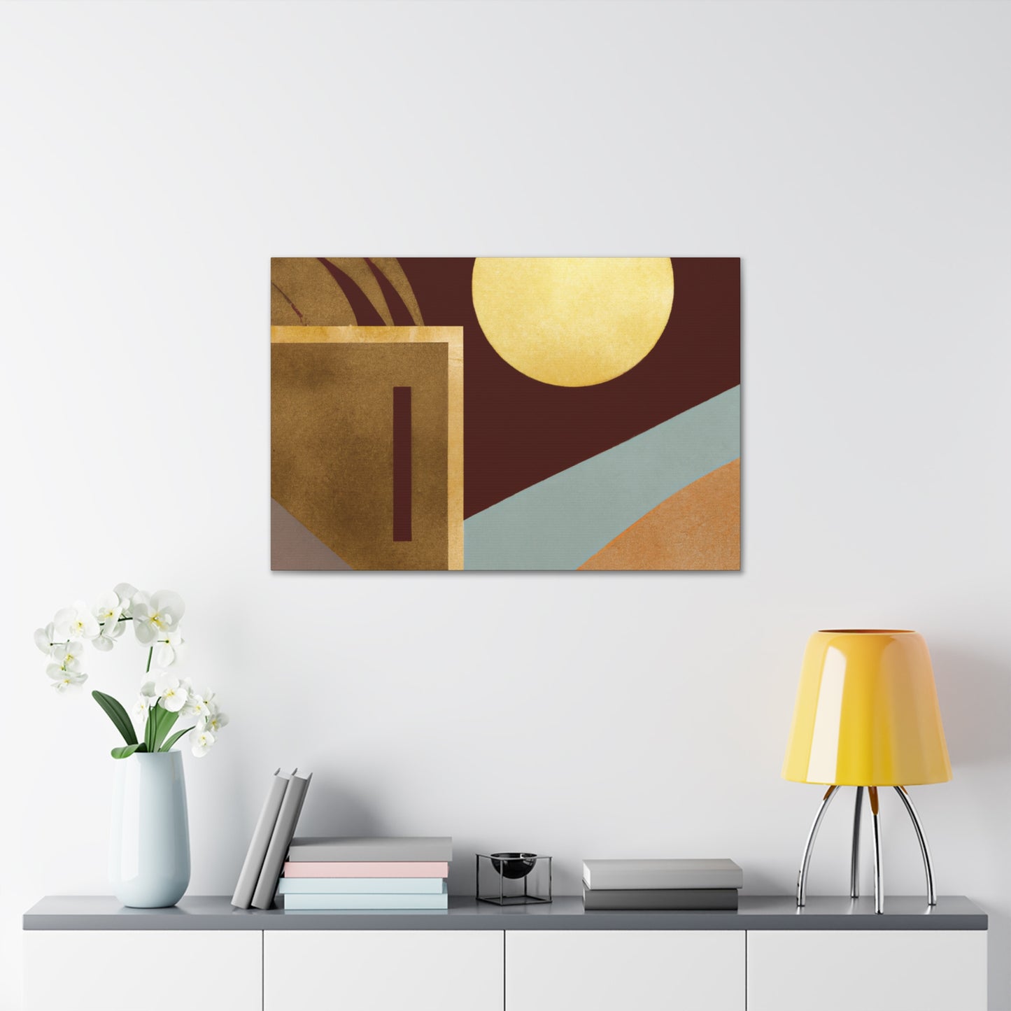 Sunny Groove - Midcentury - Canvas