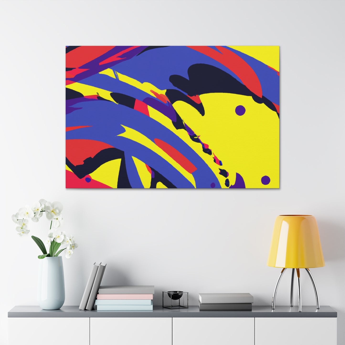 Lime Eden - Abstract - Canvas