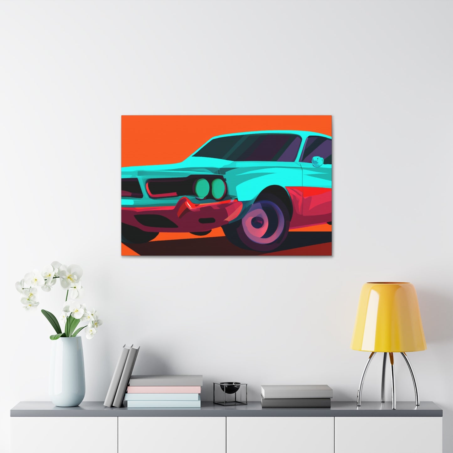 Old Fireball - Automobile - Canvas