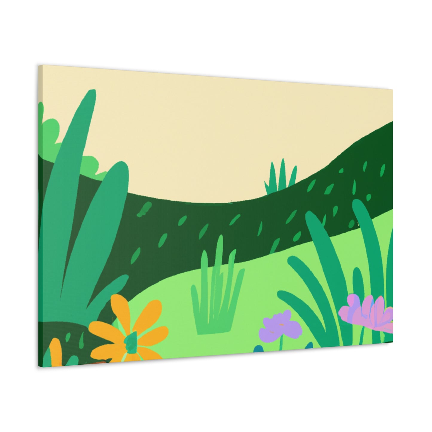 Blooming Veil - Landscape - Canvas