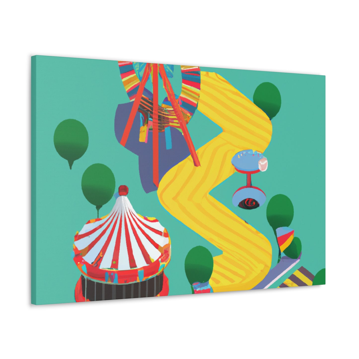 Tickletown - Amusement - Canvas