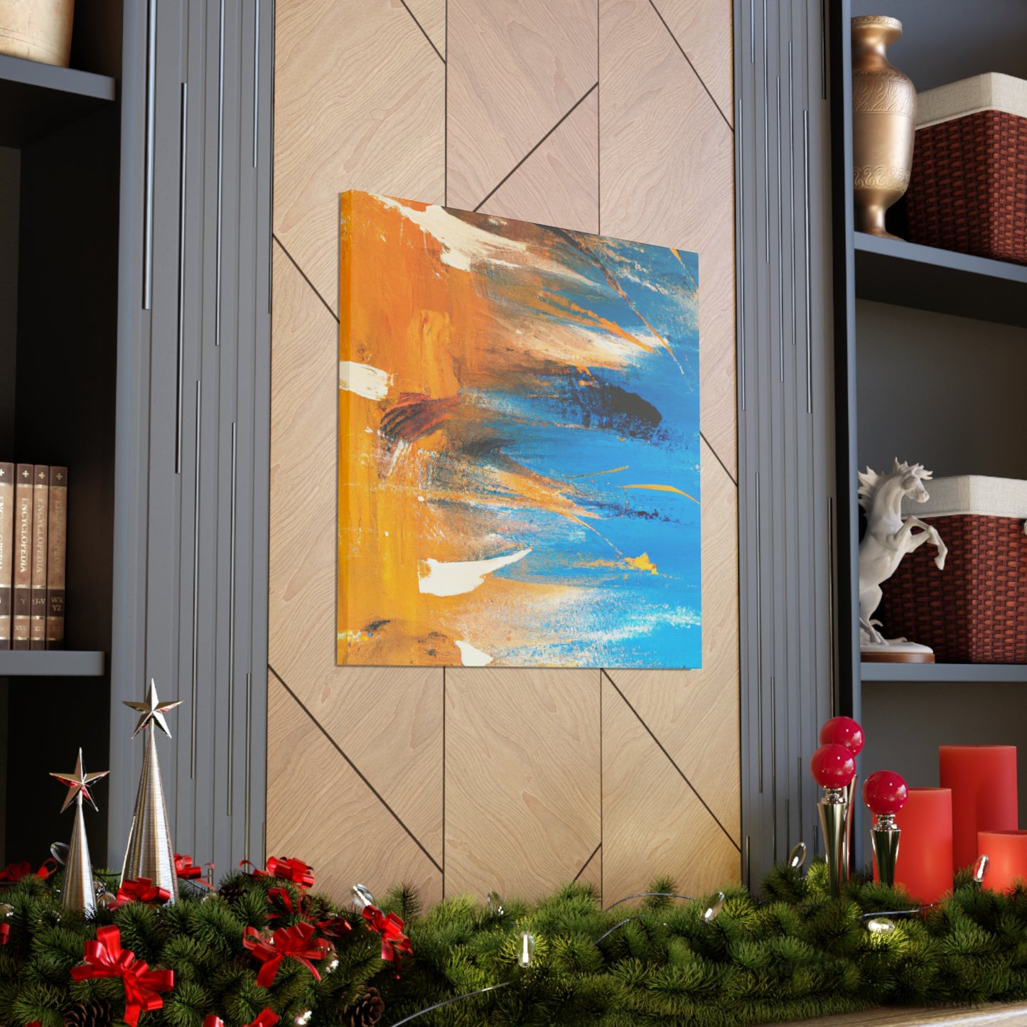 Johannes Vermeer - Abstract Canvas