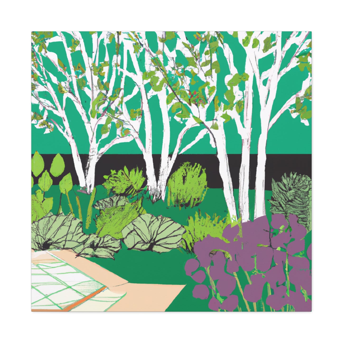 Gardengate - Landscape - Canvas