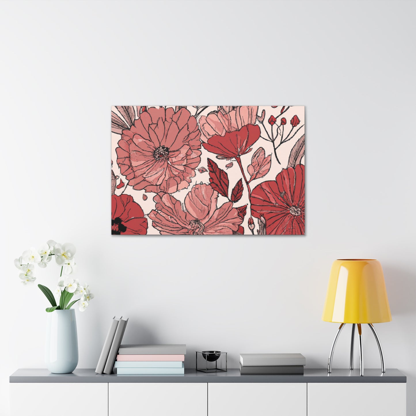 Rosemoon - Floral - Canvas