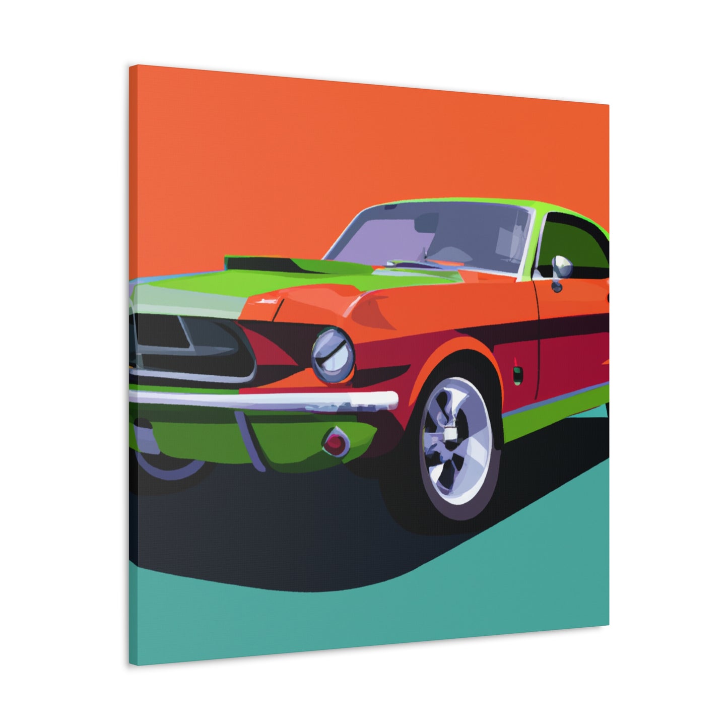 Flame Thrower - Automobile - Canvas