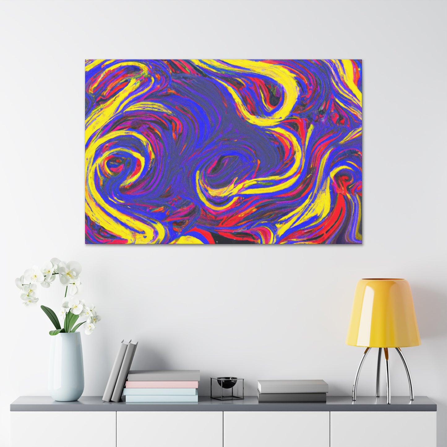 Viridescent Nectar - Abstract - Canvas