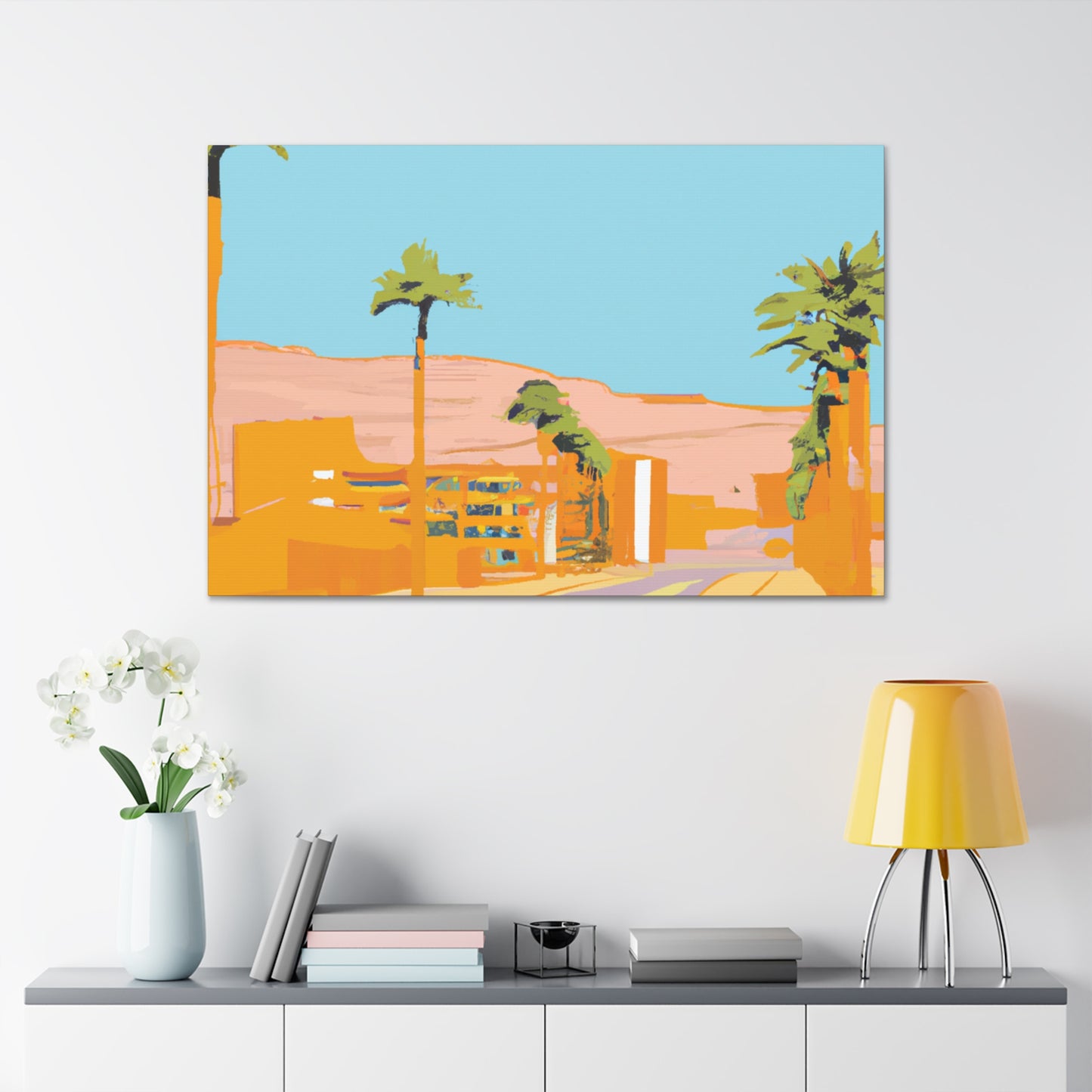 Desert Mirage - Architectural - Canvas