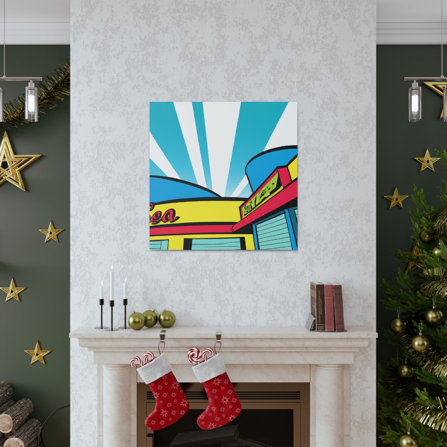 The Bop-A-Rama. - Canvas - Pop Art
