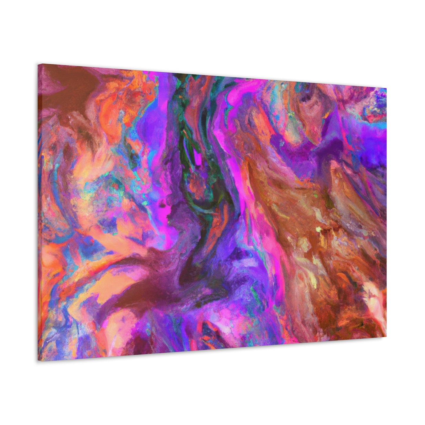 Flowing Color - Canvas - Abstract