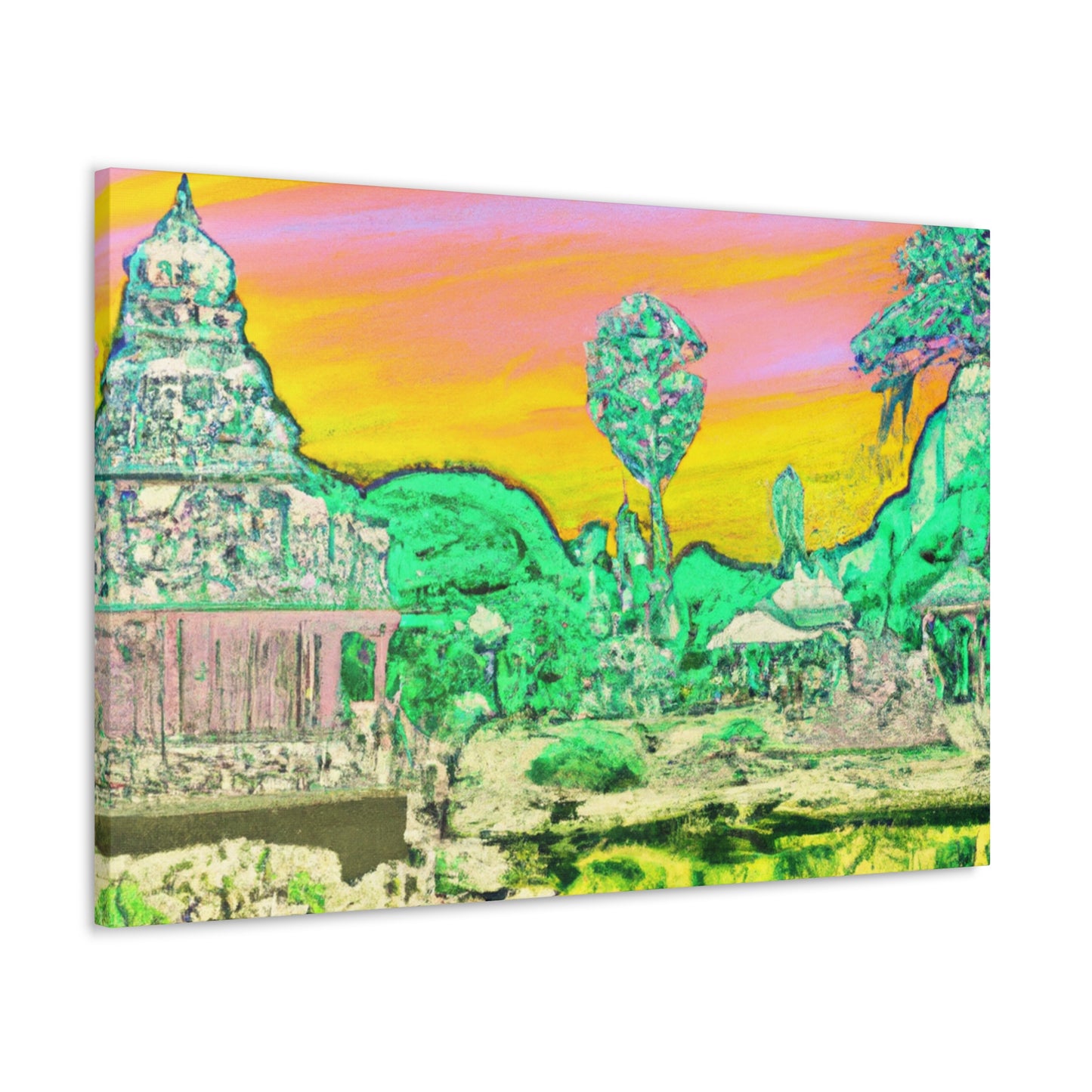 Taj Mahal - Destination India - Canvas