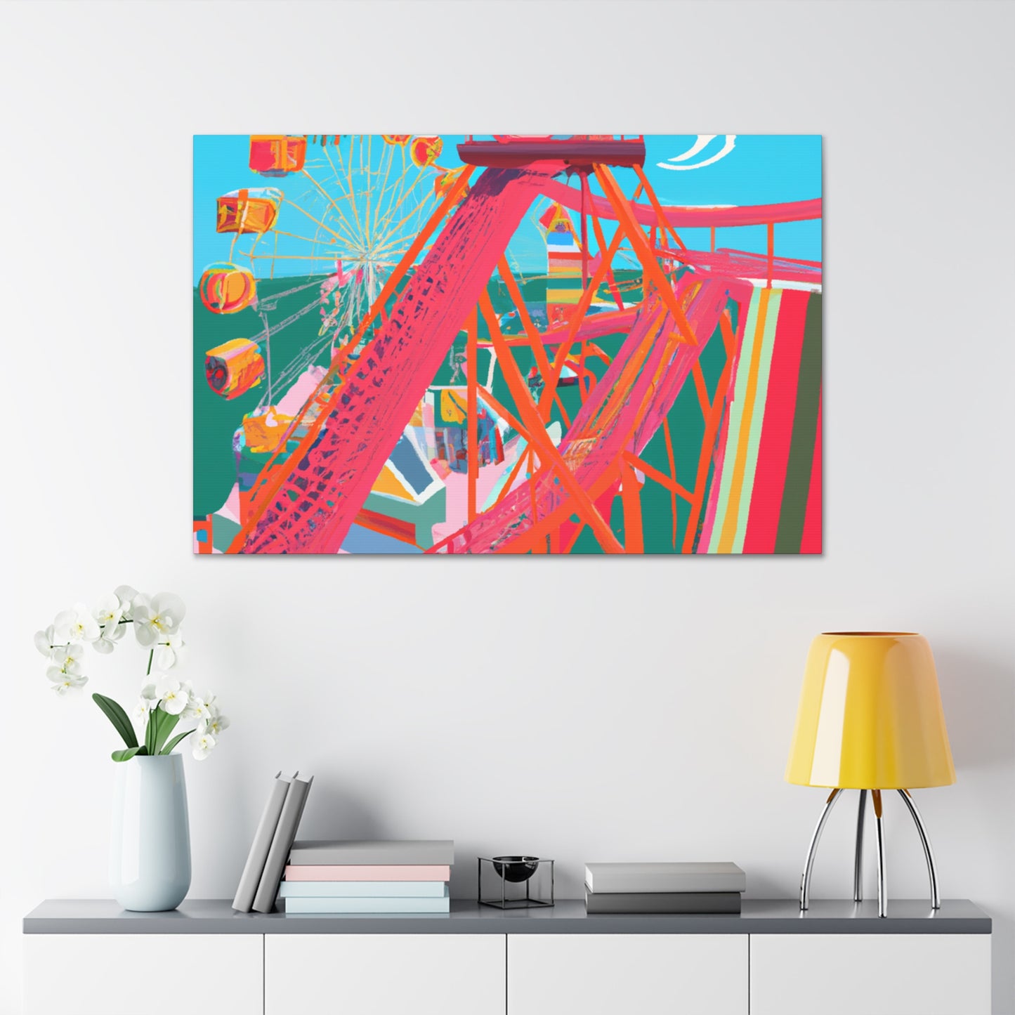 Fantasy Frenzy - Amusement - Canvas