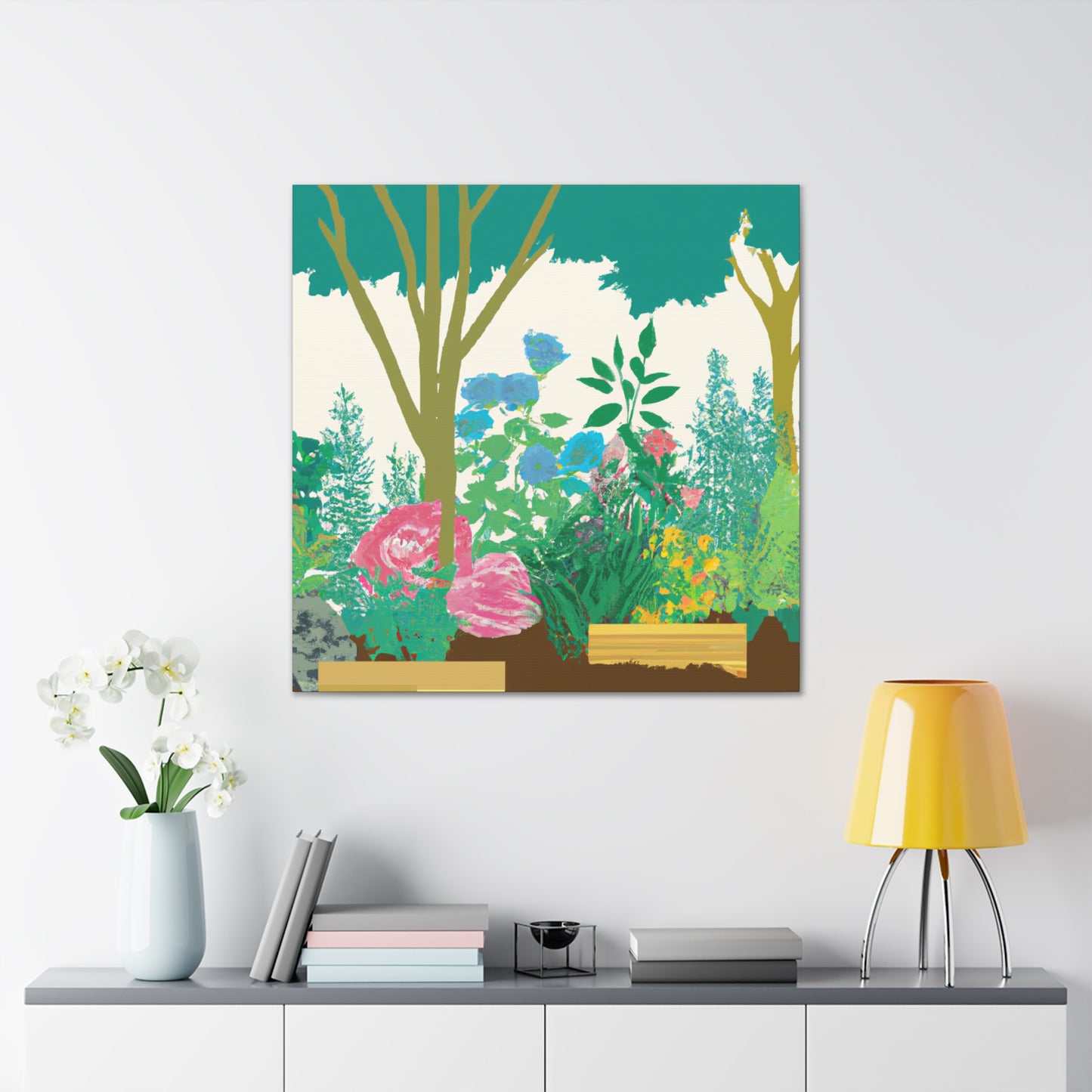 Flowerfield-Landscape - Canvas