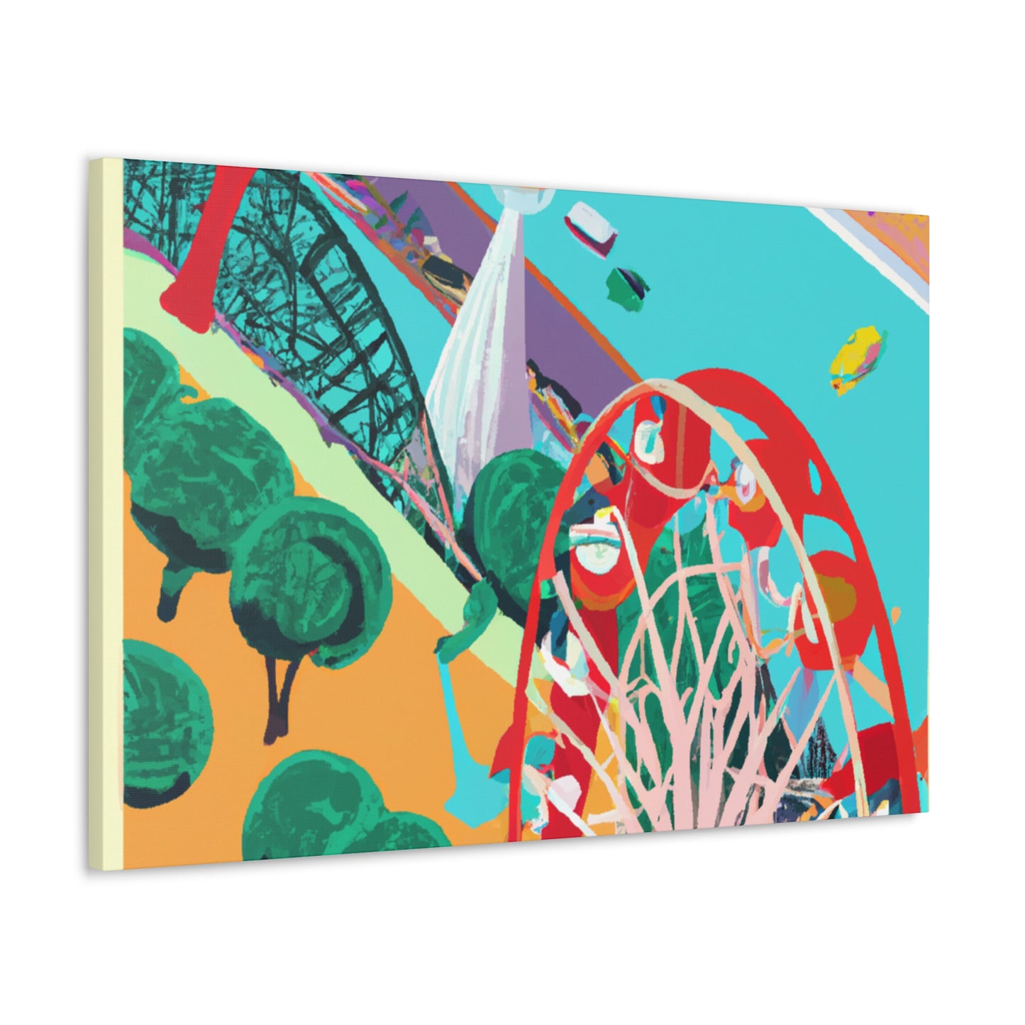 Loopy Lagoon - Amusement - Canvas