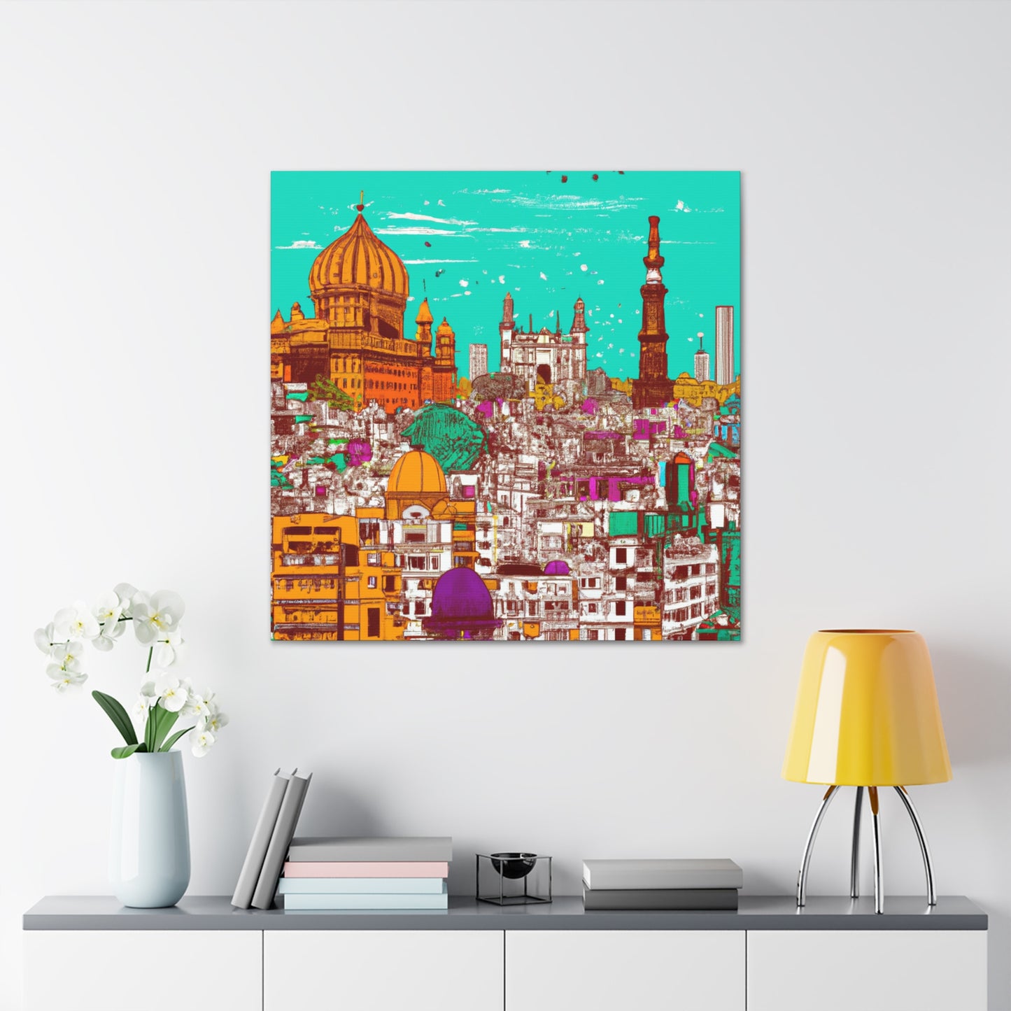 Vivid Varanasi - Destination India - Canvas