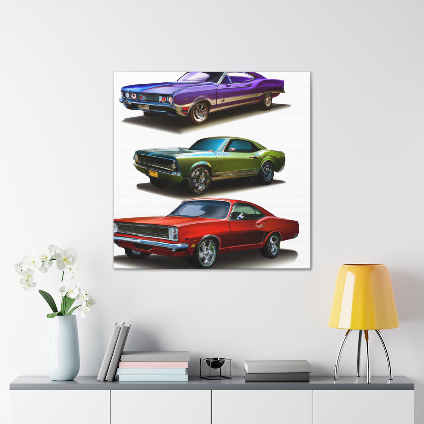 Firehawk - Automobile - Canvas