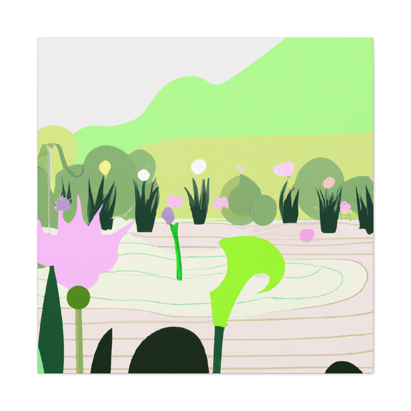 Green Ways - Landscape - Canvas