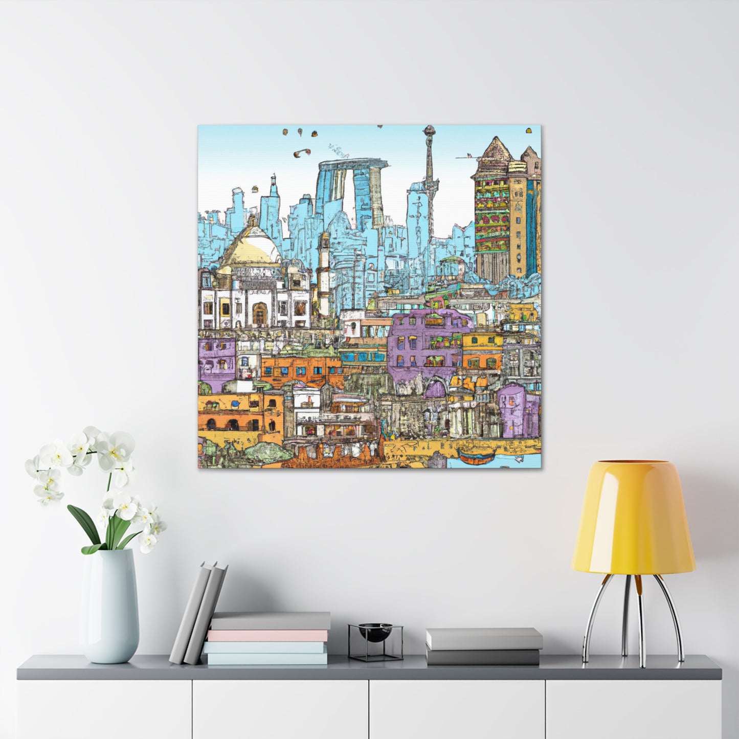 Majestic Maharajas - Destination India - Canvas
