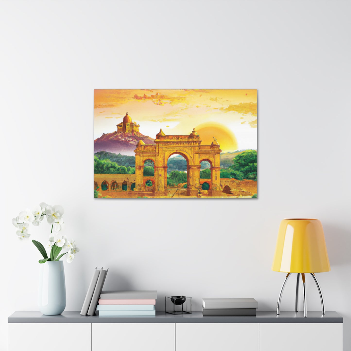 Taj Mahal - Destination India - Canvas