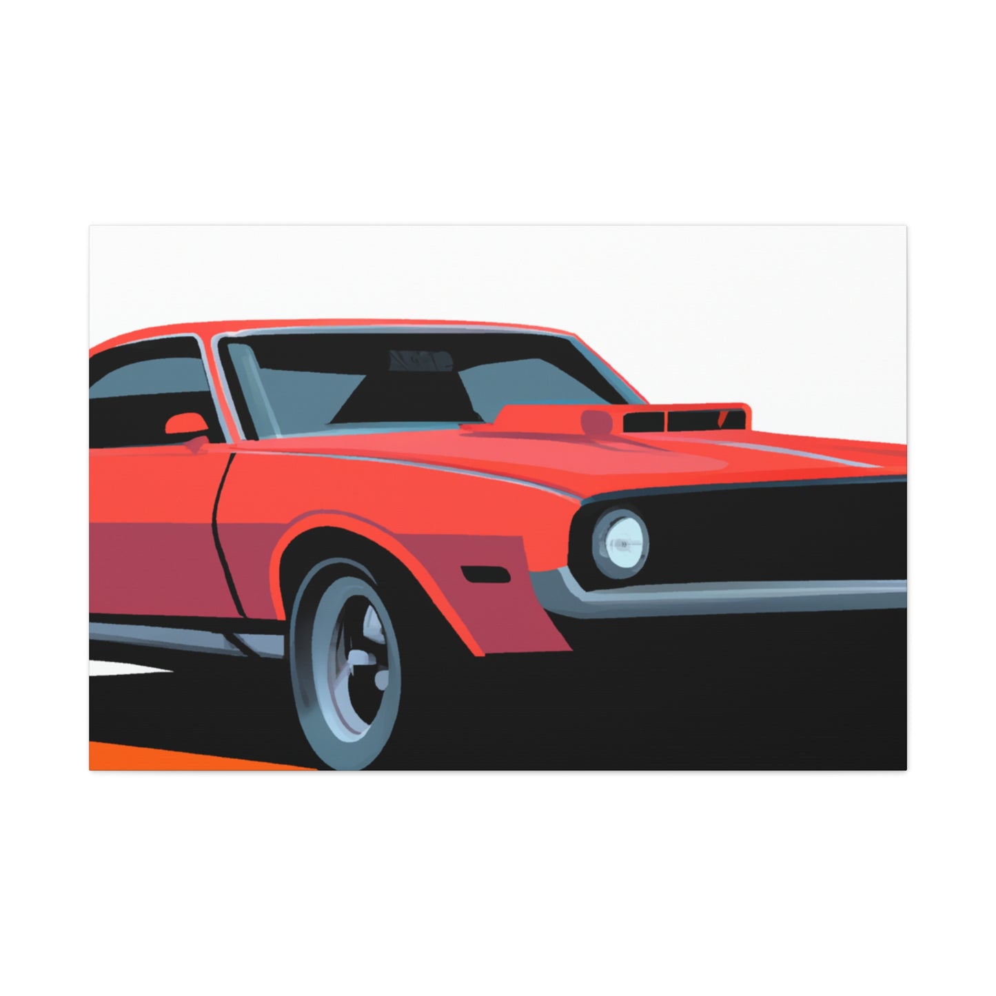 The Flashback - Automobile - Canvas